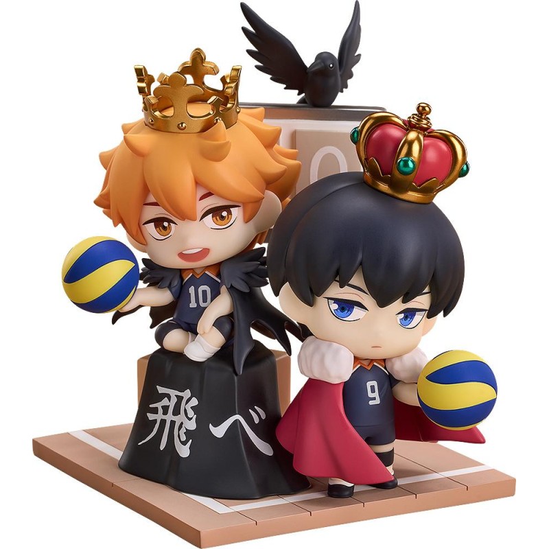 HAIKYU!! - Shoyo Hinata & Tobio Kageyama - Figurines Qset+ 10.5cm HAIKYU!! - Shoyo Hinata & Tobio Kageyama - Figurines Qset+ 10.5cm