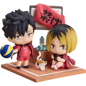 HAIKYU!! - Tetsuro Kuroo & Kenma Kozume - Figurines Qset+ 8.4cm