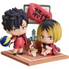HAIKYU!! - Tetsuro Kuroo & Kenma Kozume - Figurines Qset+ 8.4cm