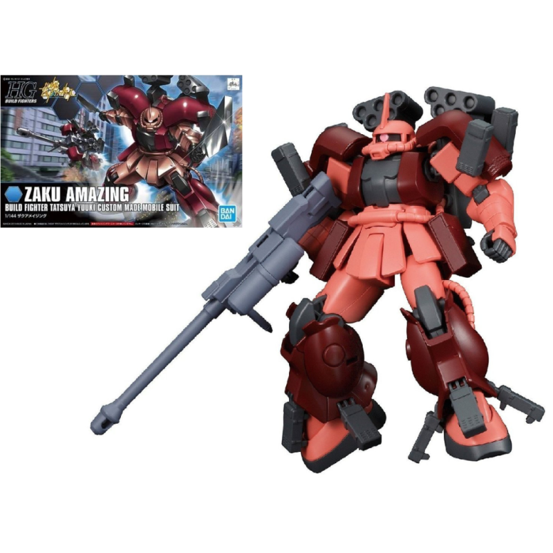 GUNDAM - HGBF 1/144 Zaku Amazing - Model Kit GUNDAM - HGBF 1/144 Zaku Amazing - Model Kit