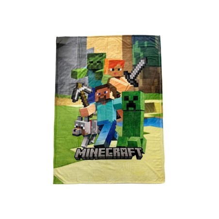 MINECRAFT - Plaid Coral 130x180cm