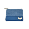 STITCH & ANGEL - Bleu Corduroy Fashion Duo - Porte-monnaie '14x10x1cm'