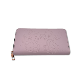 STITCH & ANGEL - Fashion Duo - Rose - Portefeuille - '19x10x2,5cm'