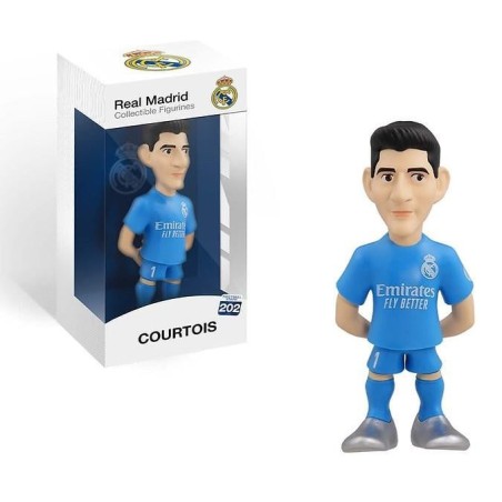 REAL MADRID - Courtois - Figurine Minix 12cm