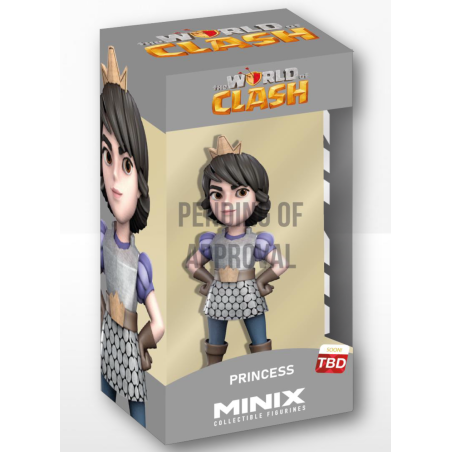 CLASH ROYAL - Princess - Figurine Minix 12cm