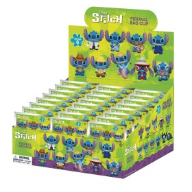 STITCH - Series 6 - 3D Foam Bag Clip (Display 24 Pcs)