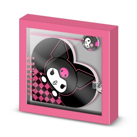 HELLO KITTY - Kuromi - Gift Box - Journal Secret + Stylo Bille