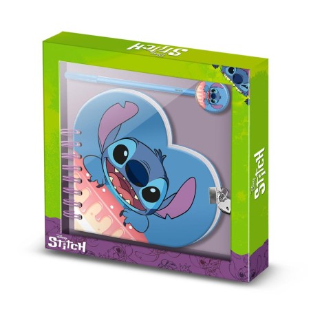 STITCH - Cake - Gift Box - Journal Secret + Stylo Bille