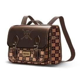ONE PIECE - Damier - Sac à Dos Cartable Convertible '27x20x11cm'