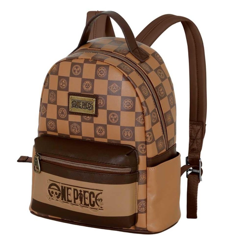 ONE PIECE - Damier - Sac à Dos Heady '27x21x14cm' ONE PIECE - Damier - Sac à Dos Heady '27x21x14cm'