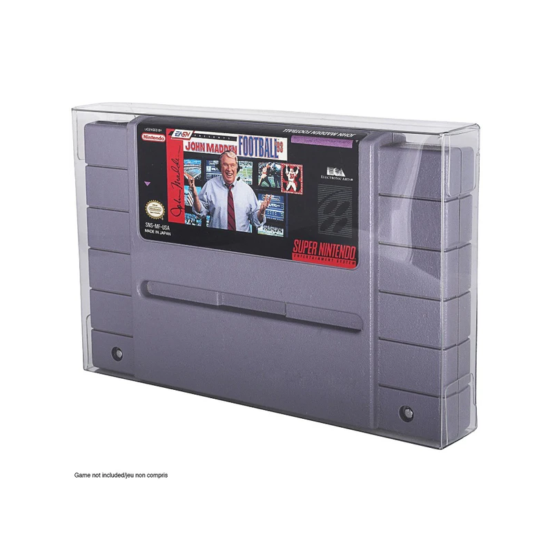 EVORETRO - SNES (Cartridge) - PET Protectors 25 piece EVORETRO - SNES (Cartridge) - PET Protectors 25 piece