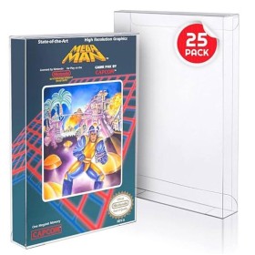 EVORETRO - NES Game box PET Protectors 25 piece