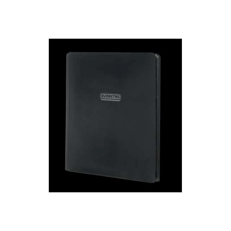 EVORETRO - Regular card binder with zipper 3x3 - Black EVORETRO - Regular card binder with zipper 3x3 - Black