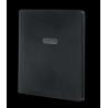EVORETRO - Regular card binder with zipper 3x3 - Black