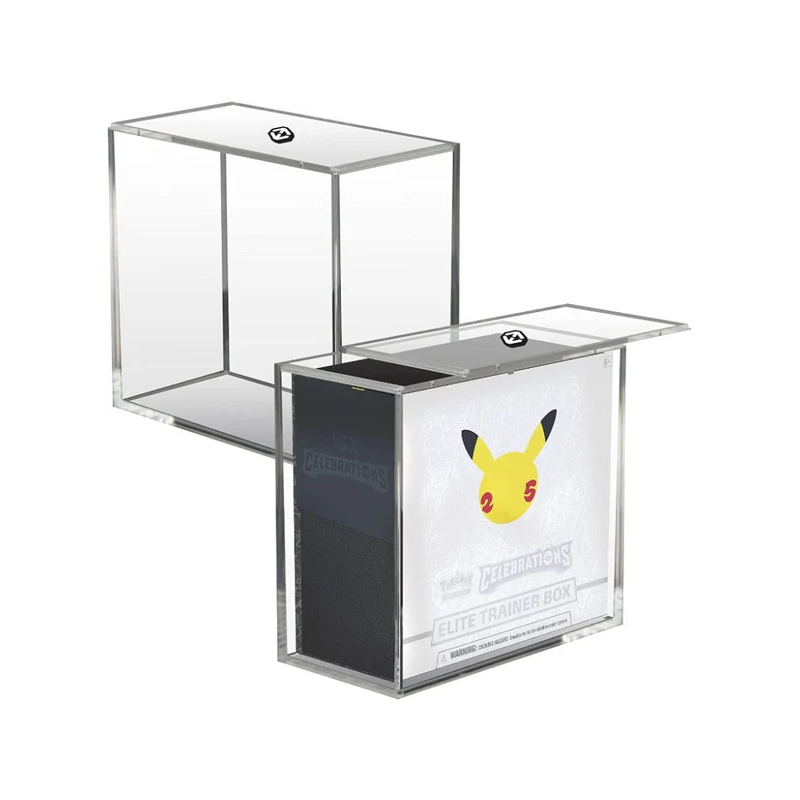EVORETRO - Pokemon ETB Elite trainer box w/ sliding lid anti-UV 4.0MM EVORETRO - Pokemon ETB Elite trainer box w/ sliding lid anti-UV 4.0MM