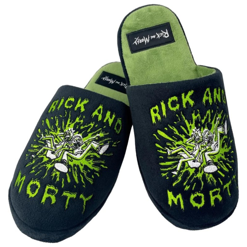 RICK & MORTY - Pantoufles - Splat EU 42-44 RICK & MORTY - Pantoufles - Splat EU 42-44