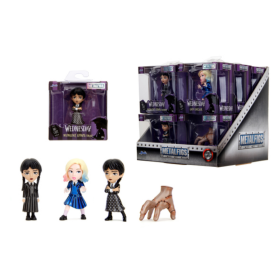 MERCREDI - Display de Figurines 6cm - 4 Modèles - 12pc