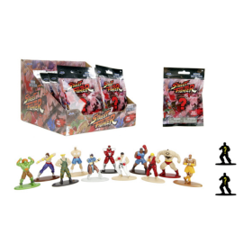 STREET FIGHTER -Display Figurines Nano Mystery 12 Assortiments - 24pc
