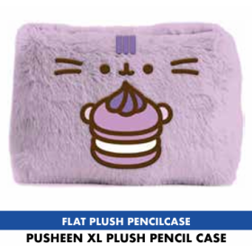 PUSHEEN - Macarons - Trousse XL Peluche