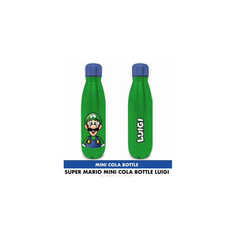 SUPER MARIO - Luigi - Mini Cola Bottle - 540 ml SUPER MARIO - Luigi - Mini Cola Bottle - 540 ml