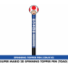 SUPER MARIO - Toad - 2D Spinning Topper Pen