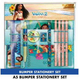 VAIANA 2 - A5 Bumper Stationary Set