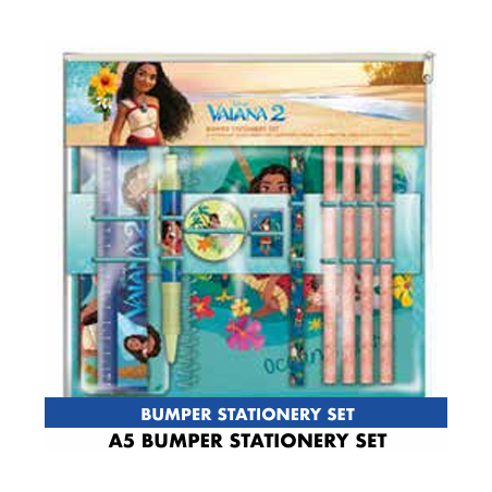VAIANA 2 - A5 Bumper Stationary Set