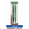 MINECRAFT - Set de 2 Bics