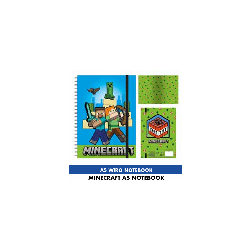 MINECRAFT - Carnet de notes A5