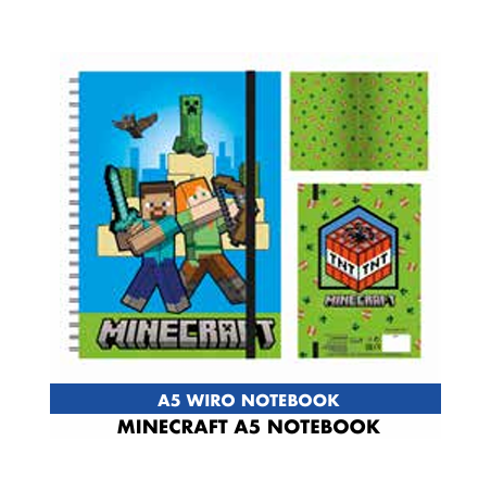 MINECRAFT - Carnet de notes A5