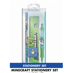 MINECRAFT - Set papeterie