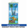 MINECRAFT - Pencil & Topper 2PK