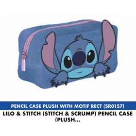 LILO & STITCH - Stitch & Scrump - Trousse à Crayons en peluche