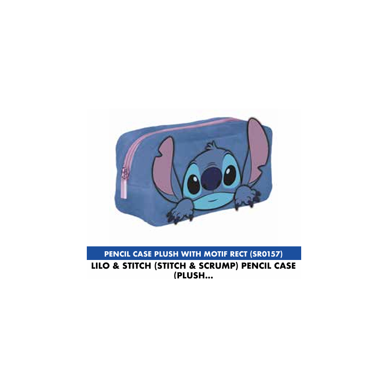 LILO & STITCH - Stitch & Scrump - Trousse à Crayons en peluche LILO & STITCH - Stitch & Scrump - Trousse à Crayons en peluche