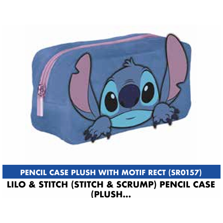 LILO & STITCH - Stitch & Scrump - Trousse à Crayons en peluche