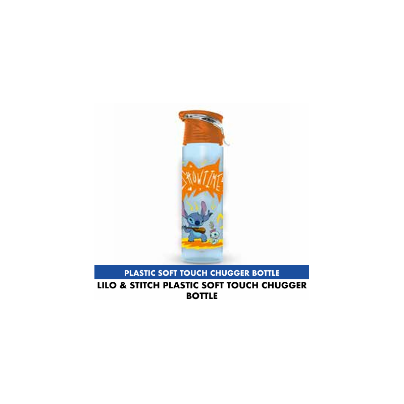 LILO & STITCH - Plastic Soft touch chugger bottle LILO & STITCH - Plastic Soft touch chugger bottle