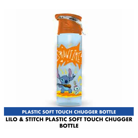 LILO & STITCH - Plastic Soft touch chugger bottle