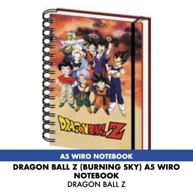 DRAGON BALL Z - Burning Sky - Carnet de notes A5