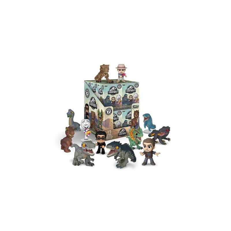 JURASSIC P&W - Mystery Minis (BOX 12 Figurines) JURASSIC P&W - Mystery Minis (BOX 12 Figurines)