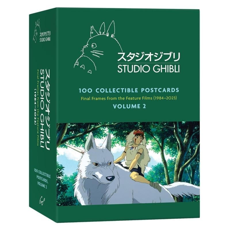 STUDIO GHIBLI - Serie 2 - Coffret 100 cartes postales de collection STUDIO GHIBLI - Serie 2 - Coffret 100 cartes postales de collection