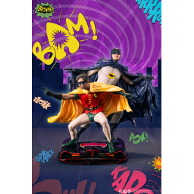 BATMAN - Batman & Robin "1966" - Statuette Diorama 1/8 23cm