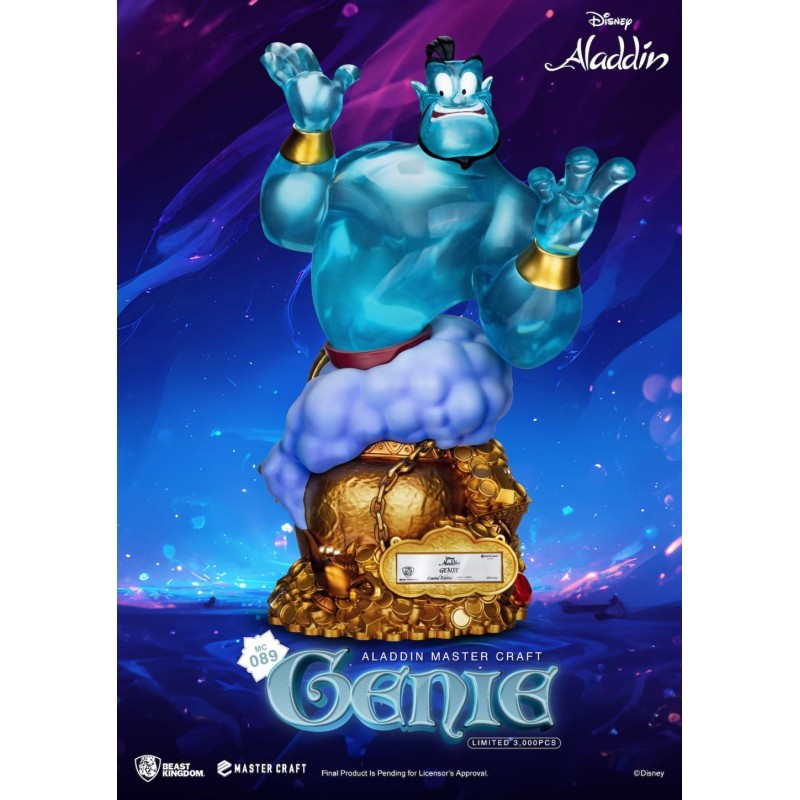 DISNEY ALADDIN - Genie - Statuette Master Craft 42cm DISNEY ALADDIN - Genie - Statuette Master Craft 42cm