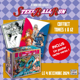 JOJO'S STEEL BALL RUN - Coffret tome 1 à 12