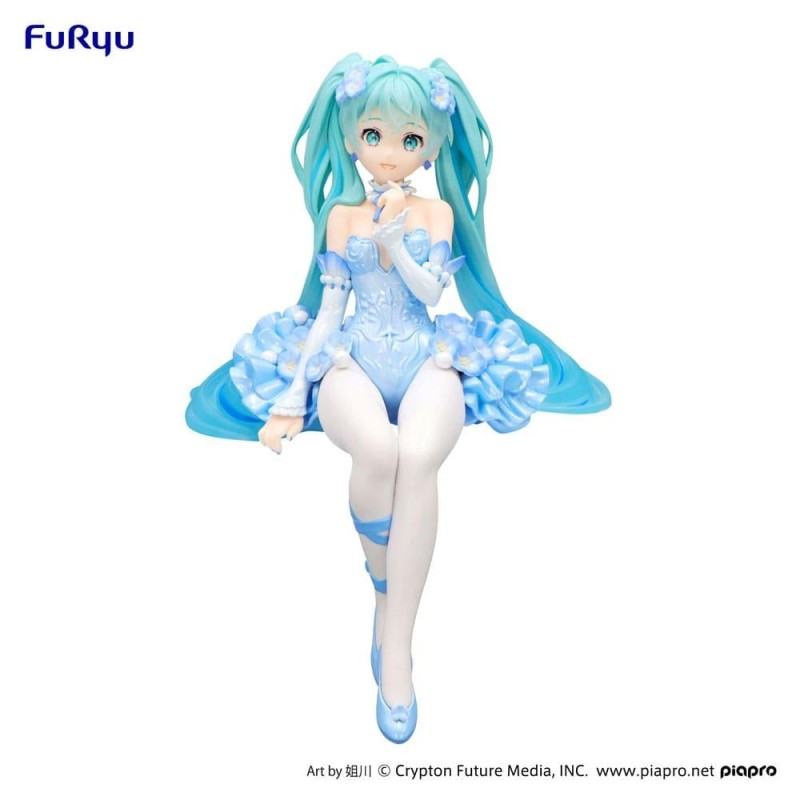 HATSUNE MIKU - Flower Fairy Nemophila - Statuette Noodle Stopper 15cm HATSUNE MIKU - Flower Fairy Nemophila - Statuette Noodle Stopper 15cm