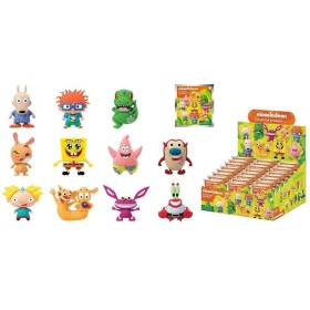 NICKELODEON CLASSIC -  Series 1 - 3D Foam Bag Clip (Display 24 Pcs)