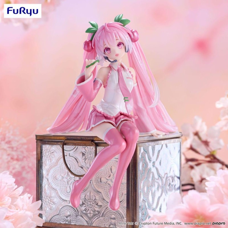 HATSUNE MIKU - Miku 2024 Pearl Color - Statuette Noodle Stopper 15cm HATSUNE MIKU - Miku 2024 Pearl Color - Statuette Noodle Stopper 15cm