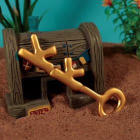 BOB L'EPONGE - Krusty - Replique de la Clé Or 24k Edition Limitée 10cm