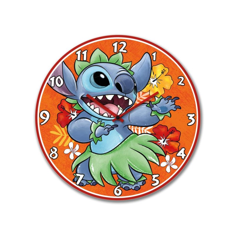 STITCH - Horloge Murale 35cm - Orange STITCH - Horloge Murale 35cm - Orange