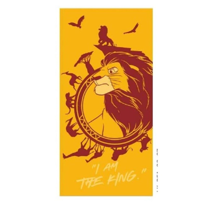 LE ROI LION - I am the King - Serviette de Plage 70x140cm LE ROI LION - I am the King - Serviette de Plage 70x140cm
