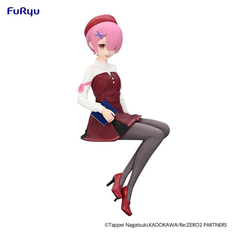 RE ZERO - Ram "Book Girl" - Statuette Noodle Stopper 14cm RE ZERO - Ram "Book Girl" - Statuette Noodle Stopper 14cm
